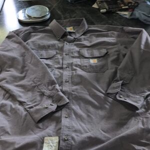 Carhartt Charcoal Work Shirt